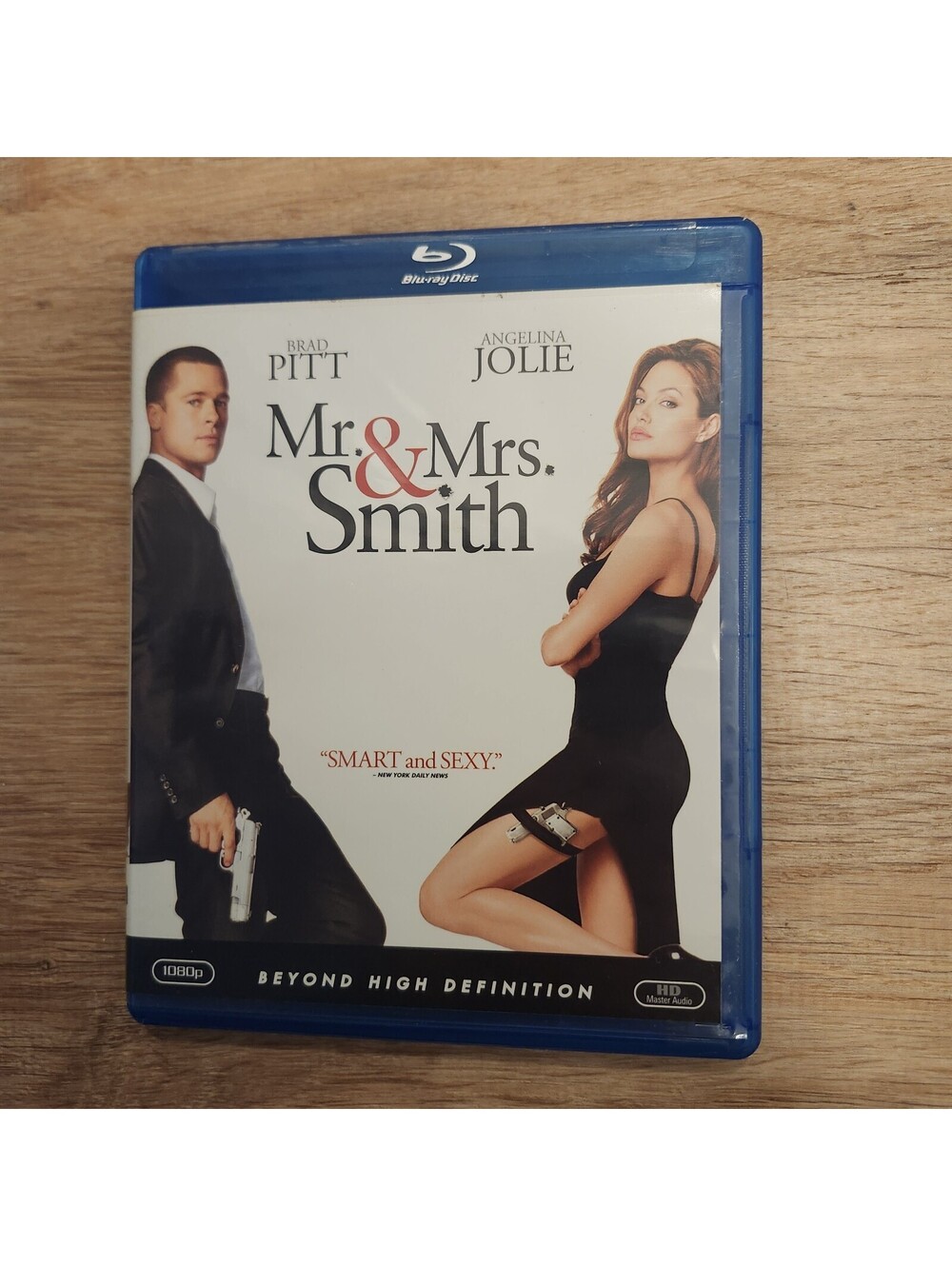 Mr. & Mrs. Smith Blu-ray 2005 PG-13 Widescreen Commentary Deleted Scenes 120m